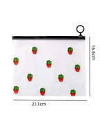 Kit 20/30/50 Unidades Bolsa Necessaire Transparente Prova D' Água