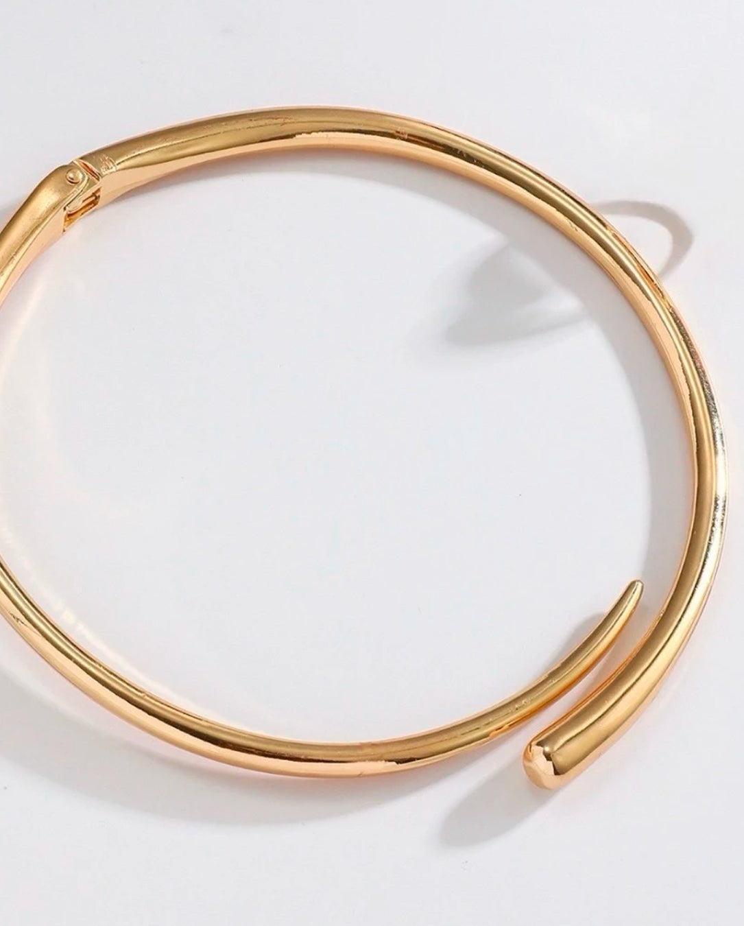 Kit Colar Torno e Brinco Gota Feminino Dourado e Prata Elegante
