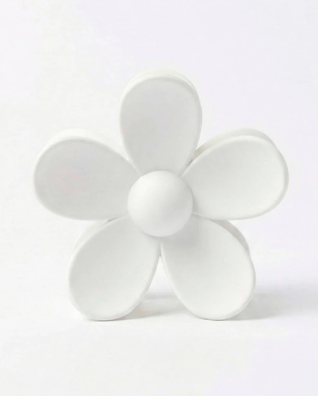 Presilha De Garra Feminina Flor de Camellia De Alta Ponytail
