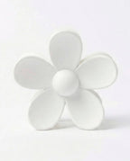 Presilha De Garra Feminina Flor de Camellia De Alta Ponytail