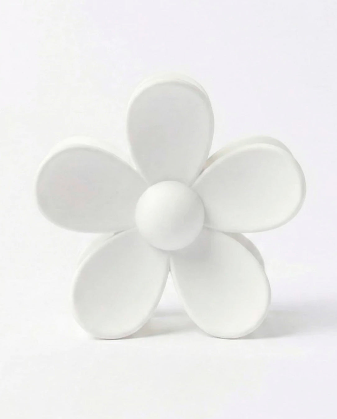 Presilha De Garra Feminina Flor de Camellia De Alta Ponytail