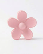 Presilha De Garra Feminina Flor de Camellia De Alta Ponytail