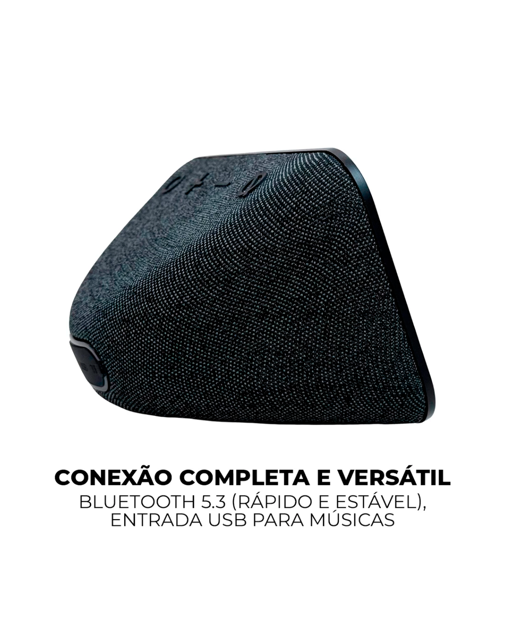 Caixa de Som Bluetooth IDALI LIFE 15W Relógio Digital Despertador LED Temperatura USB