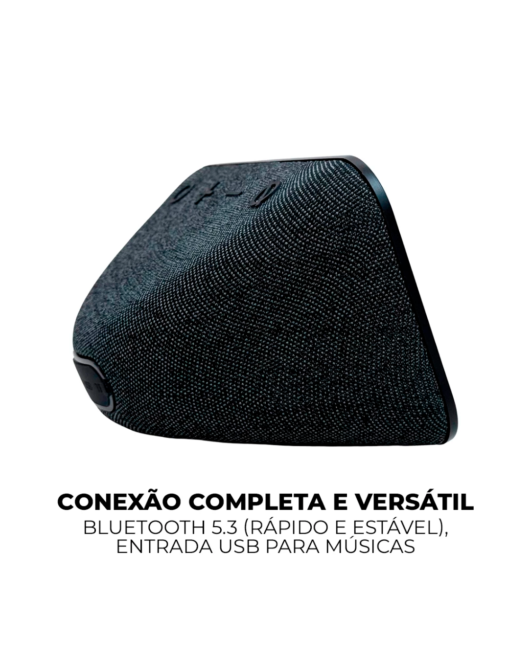 Caixa de Som Bluetooth IDALI LIFE 15W Relógio Digital Despertador LED Temperatura USB