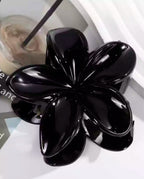 Kit 2 a 3 Presilha De Cabelo Flor Grande Feminino Luxo Transparente