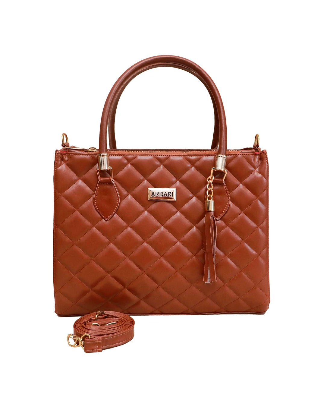 Kit Bolsa De Mão E Carteira Transversal Grande Feminina Modelo Ardari