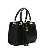 Kit Bolsa De Mão E Carteira Transversal Feminina Castelo Luxo
