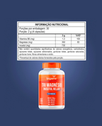 Tri Magnésio (dimalato, quelato e taurato) Inositol Relax, Vitamina B6, 120 Cápsulas, Bigens