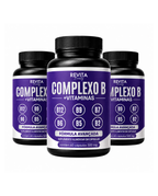 Complexo B Vitaminas B12 B6 B9 Forma Ativa B12 (Metilcobalamina) B6 B9 (Metilfolato) 60 caps