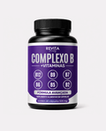 Complexo B Vitaminas B12 B6 B9 Forma Ativa B12 (Metilcobalamina) B6 B9 (Metilfolato) 60 caps