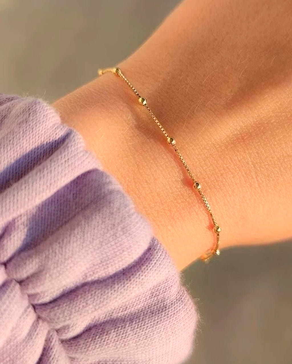 Kit 3 Pulseiras Femininas Banhadas A Ouro 18k A prata 925 Semi Jóia