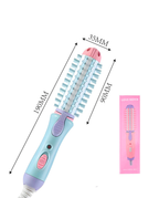 Mini Escova Modeladora Portátil Enrola Alisa Ou Modela Cabelo Bivolt Marisa
