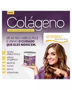 Colágeno Verisol Ácido Hialurônico Silício Orgânico Biotina Coq-10