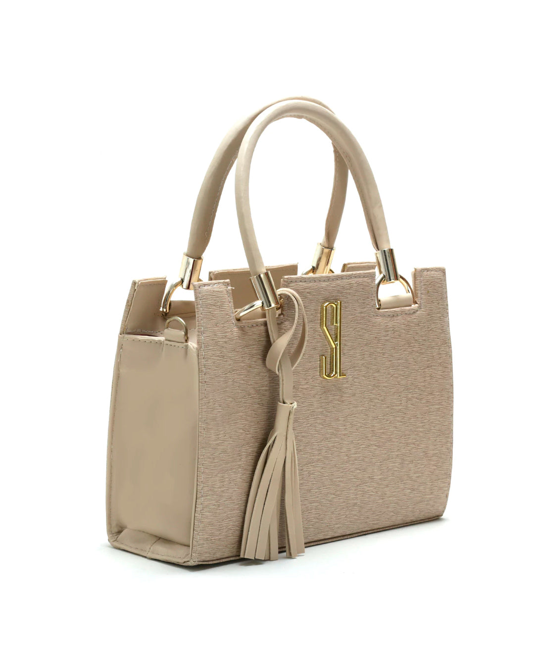 Kit Bolsa De Mão E Carteira Transversal Feminina Castelo Luxo
