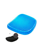 Assento Almofada Gel Silicone Ortopédico Para Carro Escritório E Cadeiras