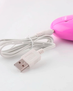 Depilador Elétrico Feminino USB Virilha Perna Axila Tira Pelo 2 Velocidades e Luz