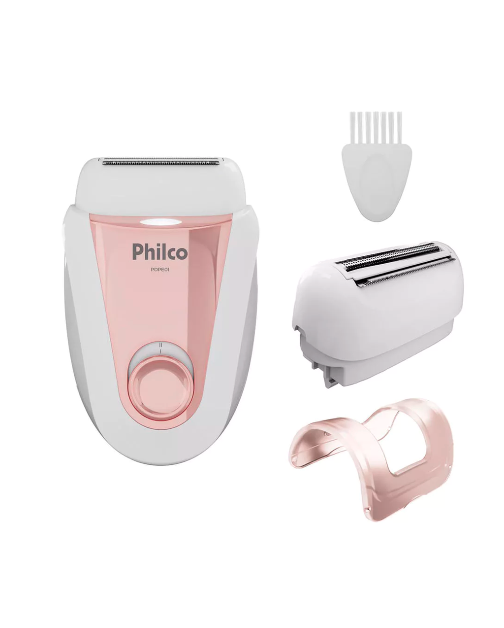 Depilador Philco Bivolt 4 Acessórios Corpo e Rosto PDPE01