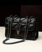 Bolsa Transversal Modelo Helô Fashion Ombro Crossbody Alça Corrente