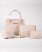 Kit 4 Bolsas Femininas De Ombro Lateral E Transversal Carteira e Necessaire