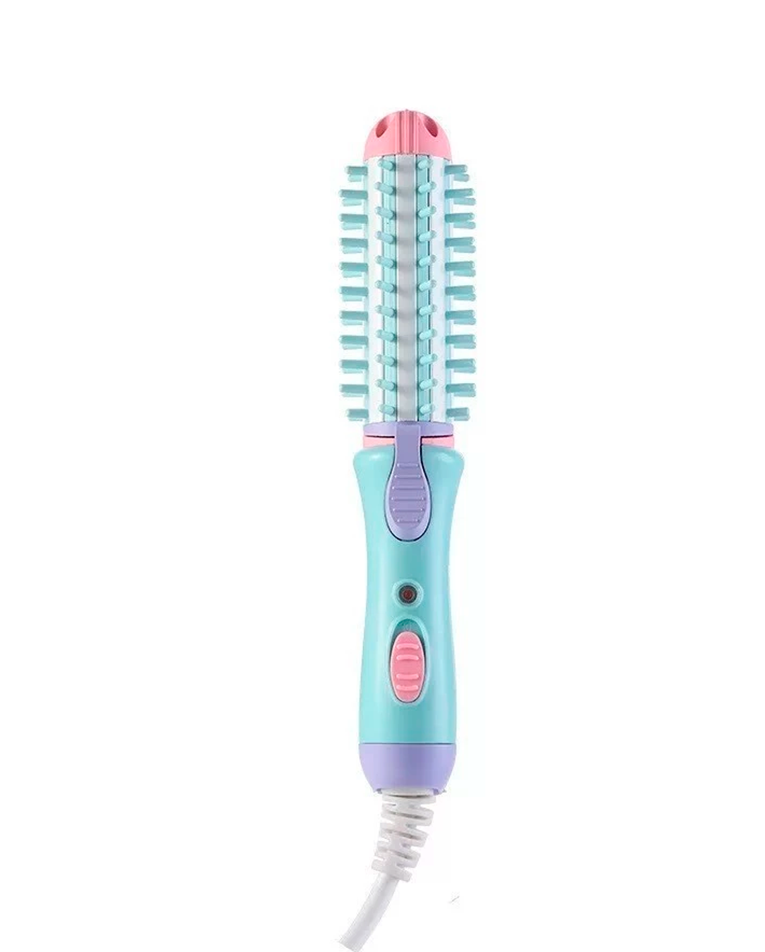 Mini Escova Modeladora Portátil Enrola Alisa Ou Modela Cabelo Bivolt Marisa