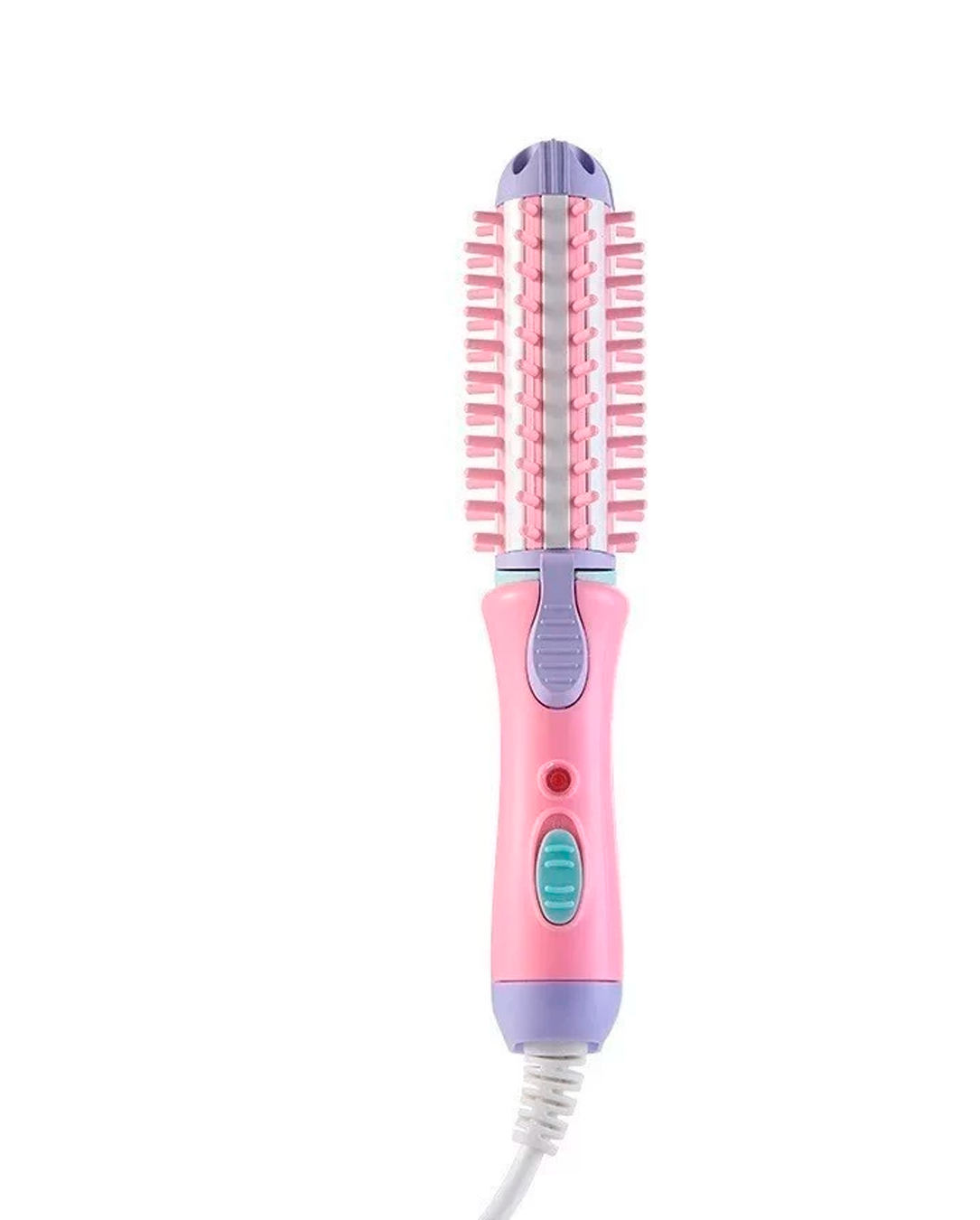 Mini Escova Modeladora Portátil Enrola Alisa Ou Modela Cabelo Bivolt Marisa