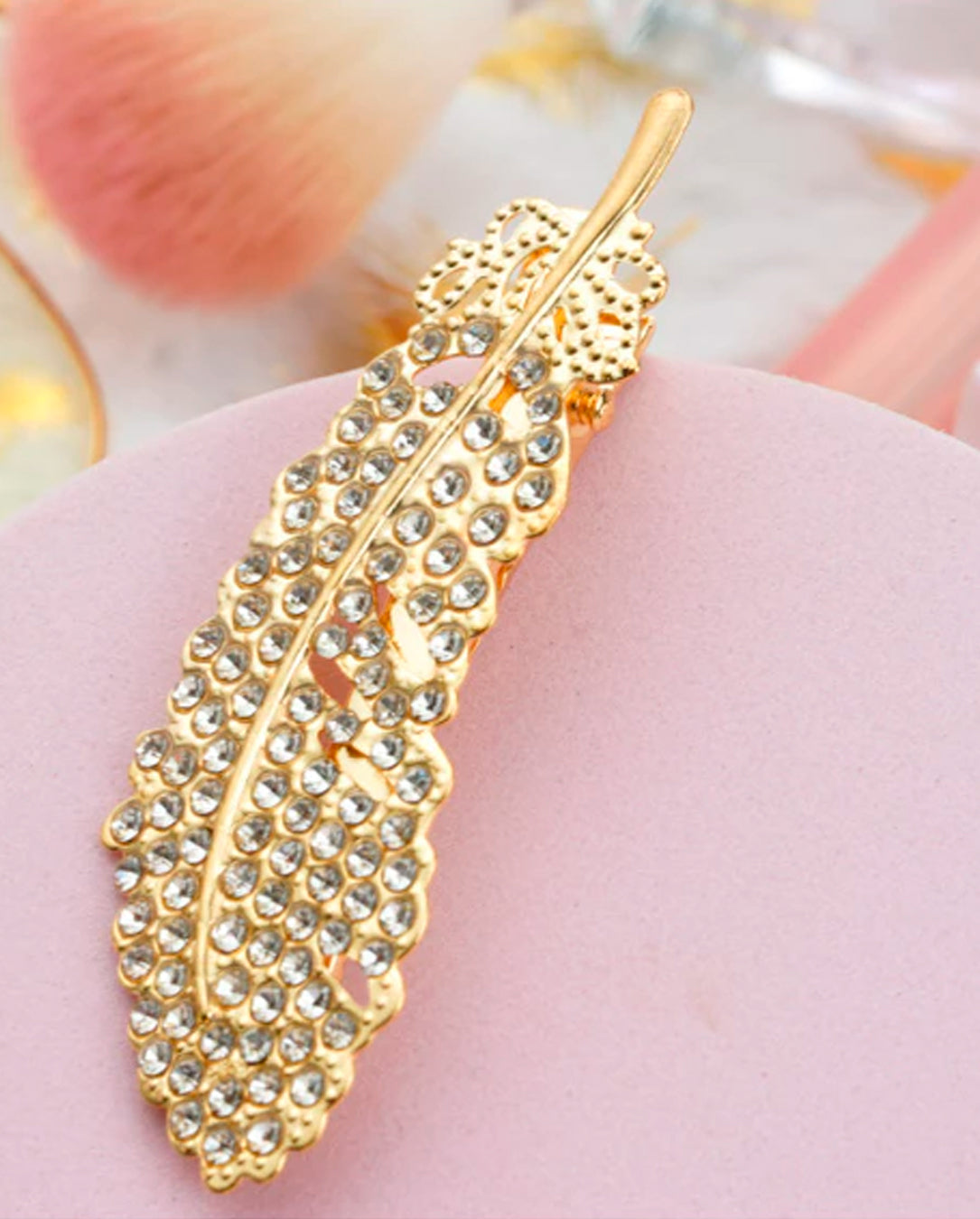 Kit 6 a 24 Unidades De Grampo De Cabelo Feminino Com Strass Elegante