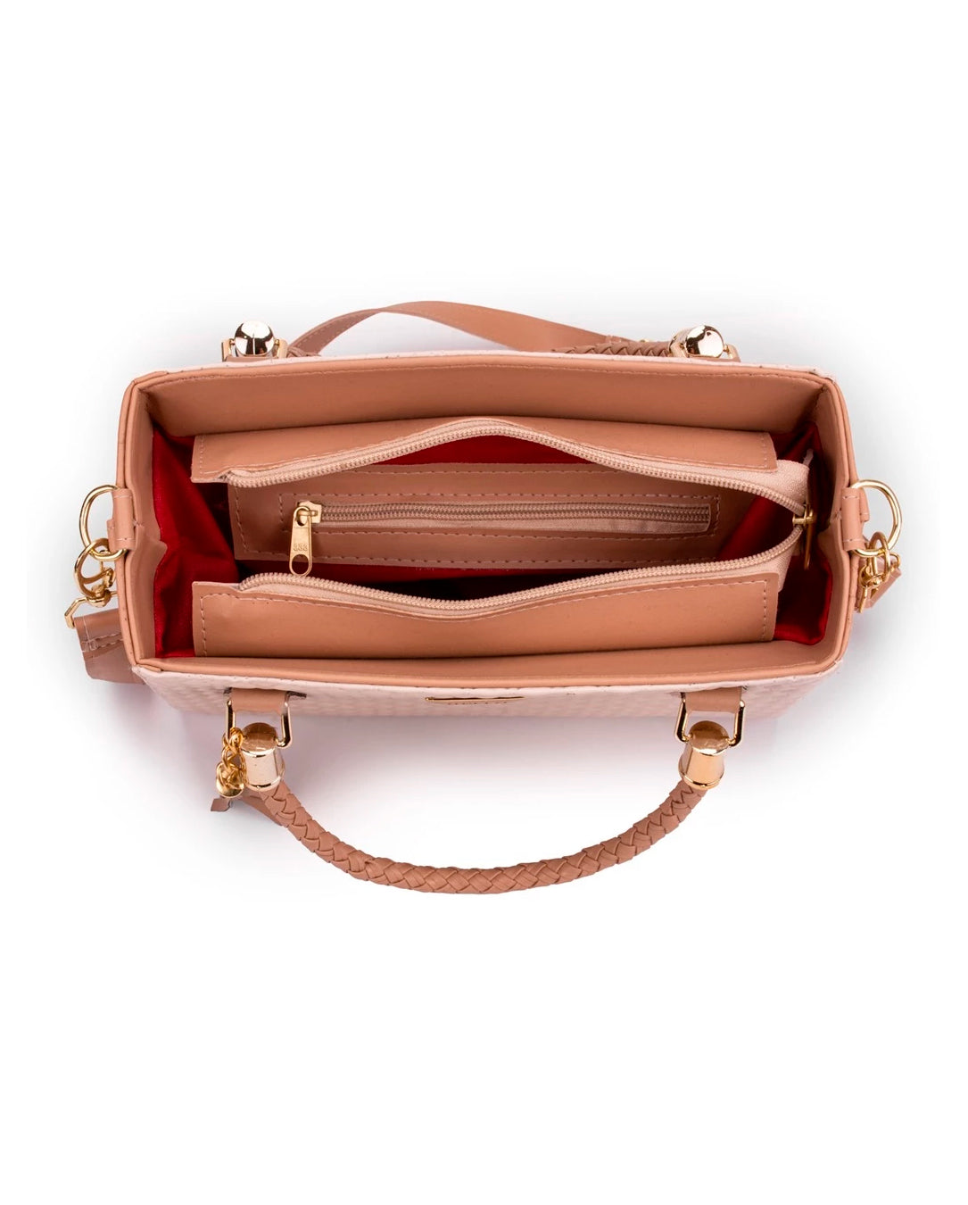 Bolsa Feminina Salete Média Com Alça De Mão E Transversal Design Matelassê