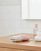 Depilador Elétrico Feminino Lavável Recarregável Portátil Facial E Corporal
