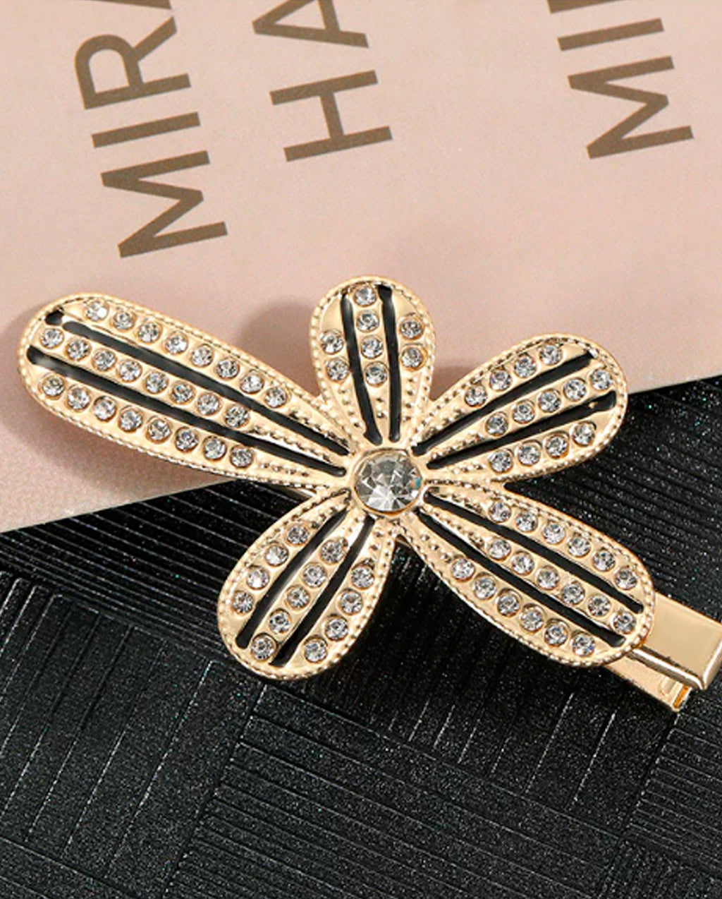Kit 6 a 24 Unidades De Grampo De Cabelo Feminino Com Strass Elegante