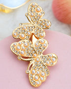 Kit 6 a 24 Unidades De Grampo De Cabelo Feminino Com Strass Elegante
