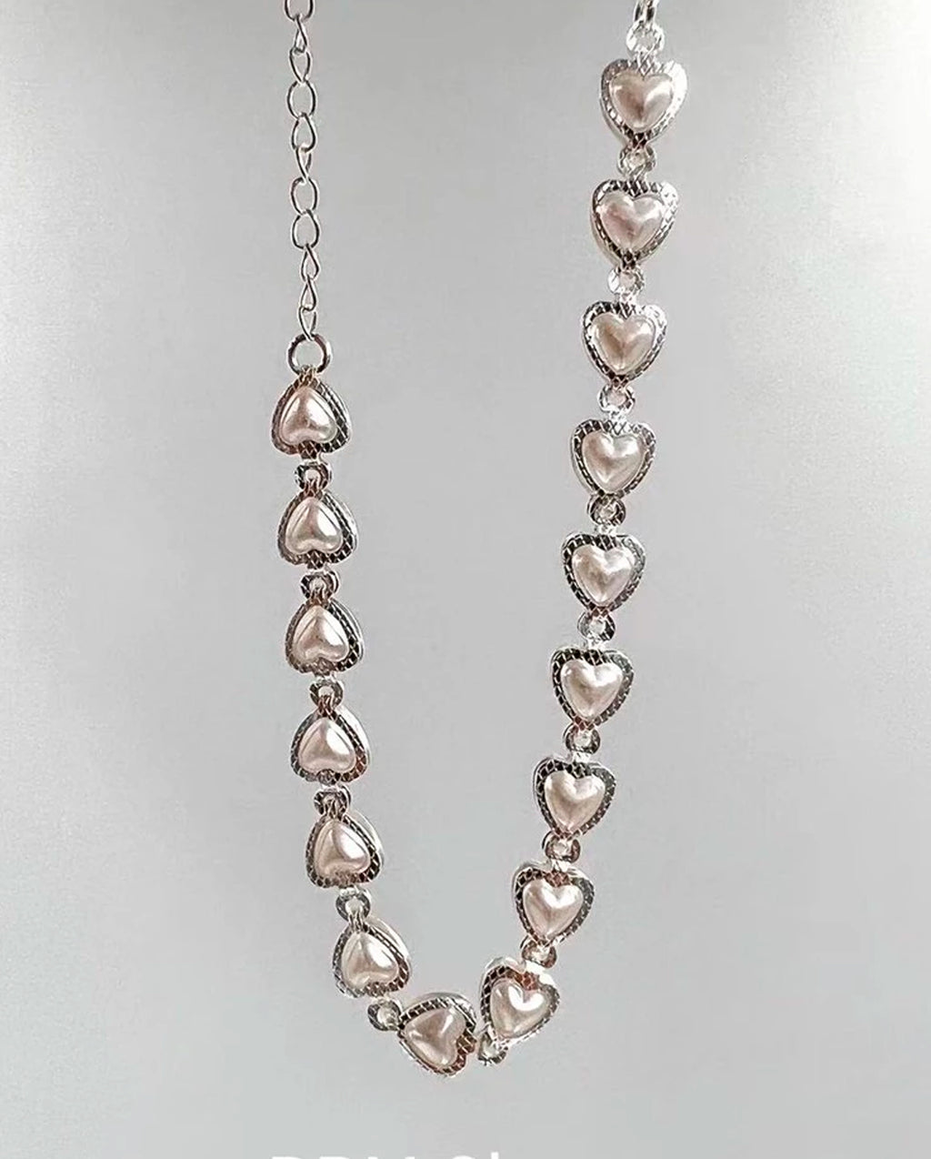 Pulseira Feminina Coração Folheado A Prata 925