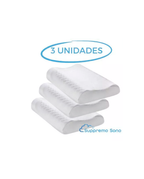 Travesseiro Cervical Ortopédico Magnético Com Infravermelho Terapêutico Pillow Anatômico Anti Ronco
