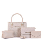Kit 4 Bolsas Femininas De Ombro Lateral E Transversal Carteira e Necessaire