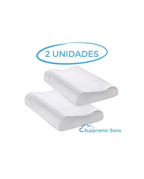 Travesseiro Cervical Ortopédico Magnético Com Infravermelho Terapêutico Pillow Anatômico Anti Ronco