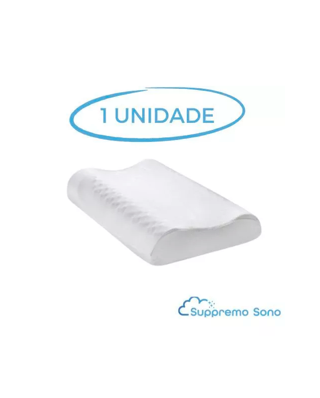 Travesseiro Cervical Ortopédico Magnético Com Infravermelho Terapêutico Pillow Anatômico Anti Ronco