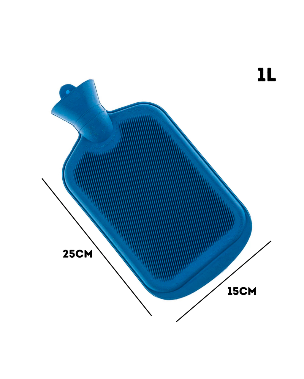 Bolsa Térmica De Água Quente E Fria Borracha 1L E 2L Litros Compressa