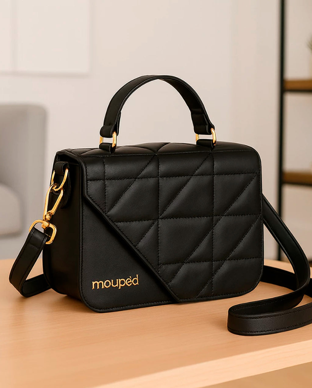 Bolsa Mia Feminina De Mão E Transversal Couro Ecológico Várias Cores