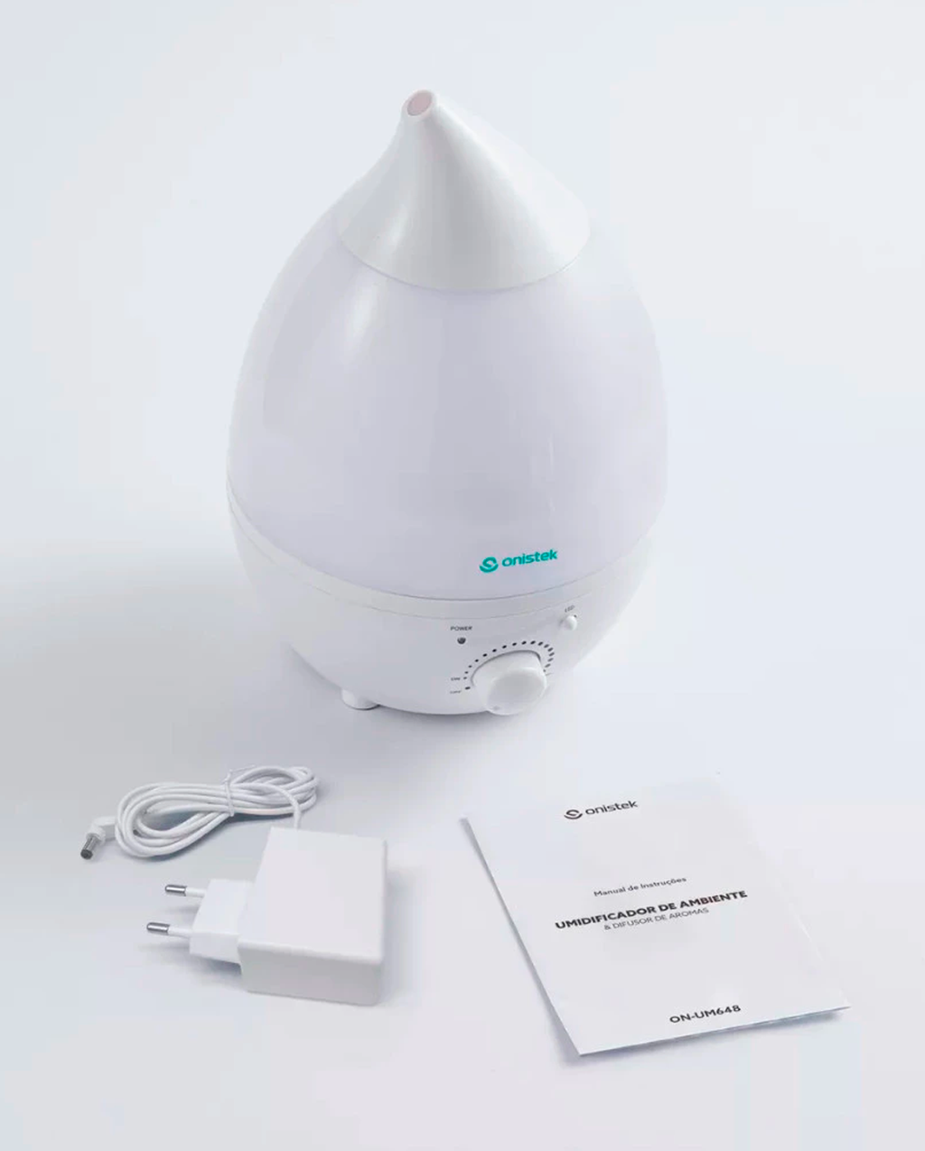 Umidificador De Ar Ambiente Ultrassônico 2,6L Bivolt 110/220v