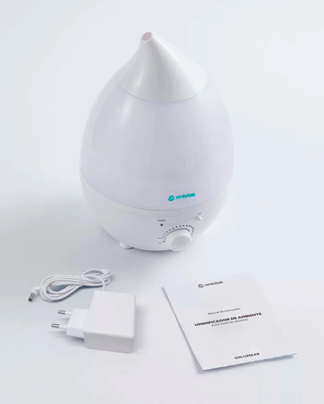 Umidificador De Ar Ambiente Ultrassônico 2,6L Bivolt 110/220v
