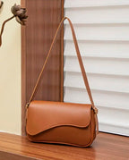 Bolsa Feminina Baguete de Ombro Transversal Alça Regulável Elegante