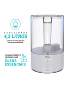 Umidificador 3 em 1 Philco 4,2L Óleos essenciais PUD04A