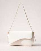 Bolsa Feminina Baguete de Ombro Transversal Alça Regulável Elegante