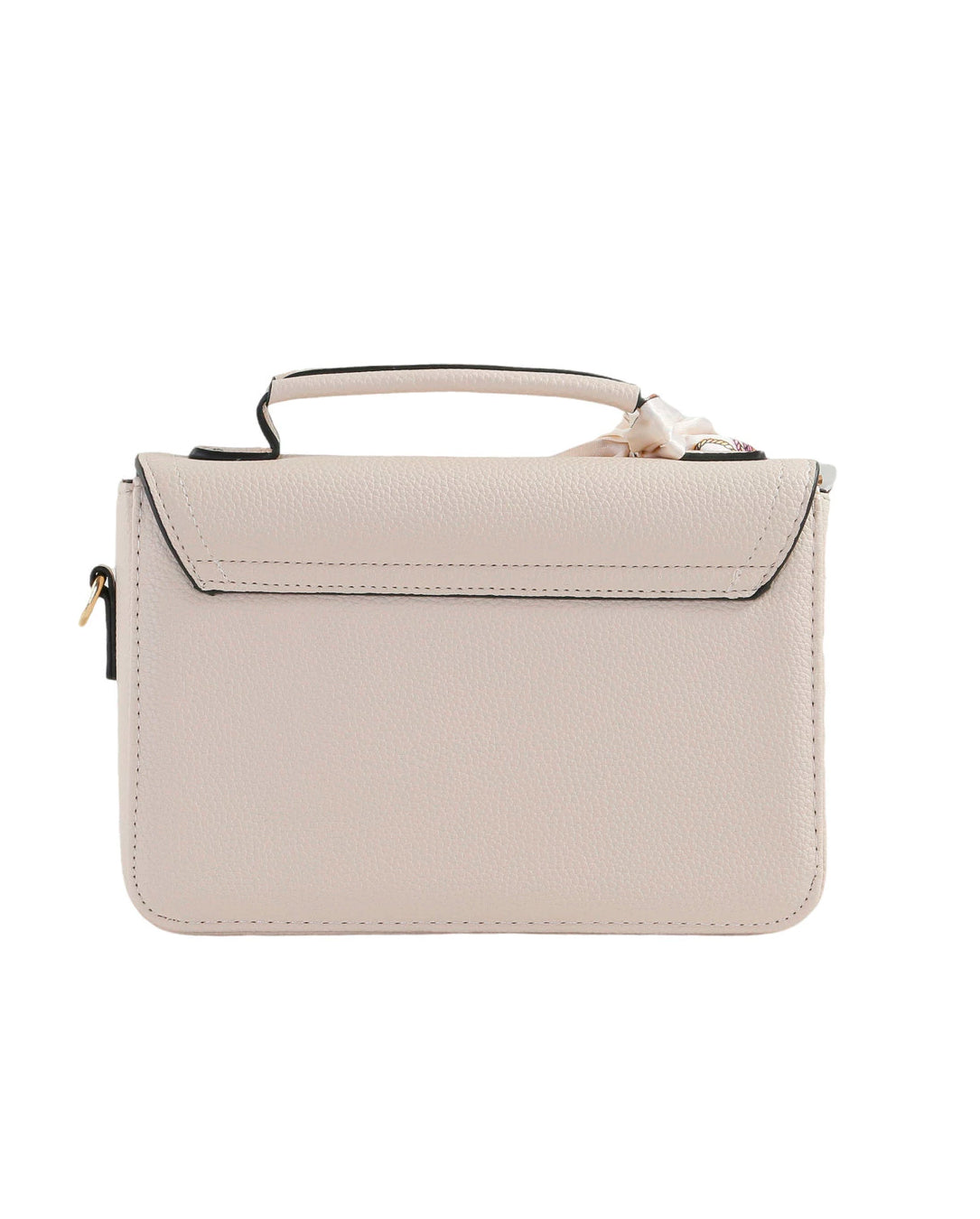 Bolsa De Mão E Transversal Feminina Média Com Lencinho Bau Tiracolo Com Alça Fang