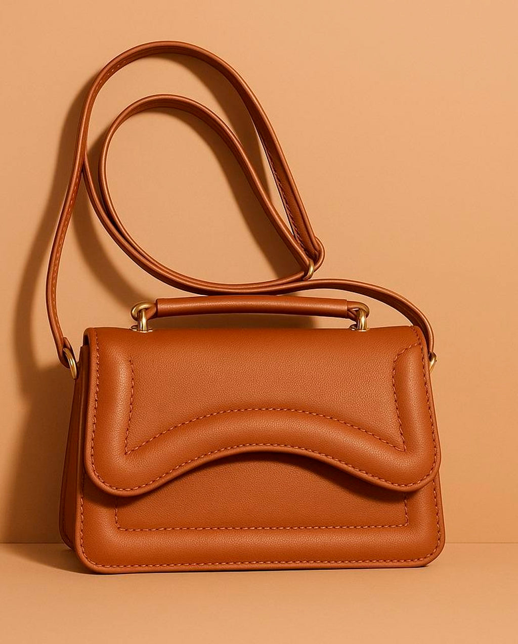 Bolsa Feminina De Mão E Transversal Modelo Vega Design Metalizado