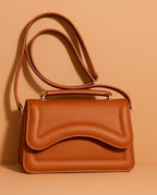 Bolsa Feminina De Mão E Transversal Modelo Vega Design Metalizado