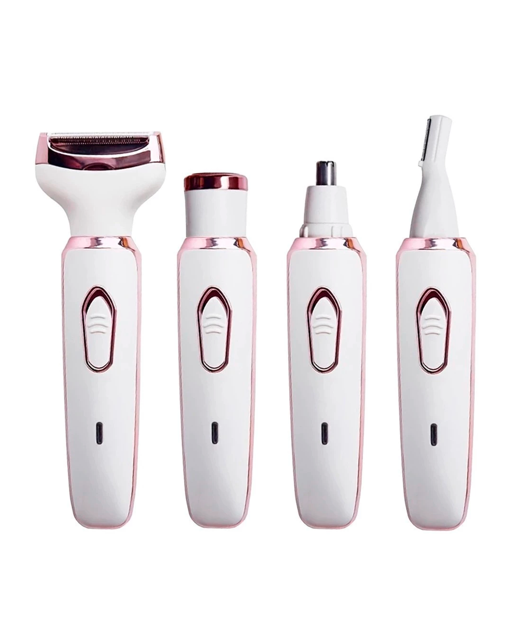 Barbeador E Aparador Elétrico 4 Em 1 Para Mulheres Remoção De Pelos Corporal E Facial