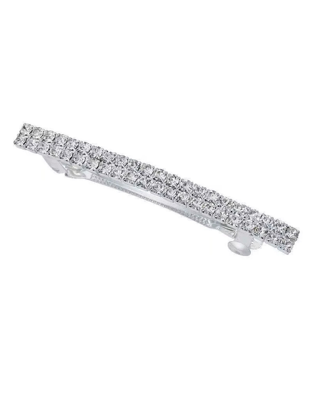 Kit 1 a 3 Unidades Grampos Para Cabelo com Strass De Metal