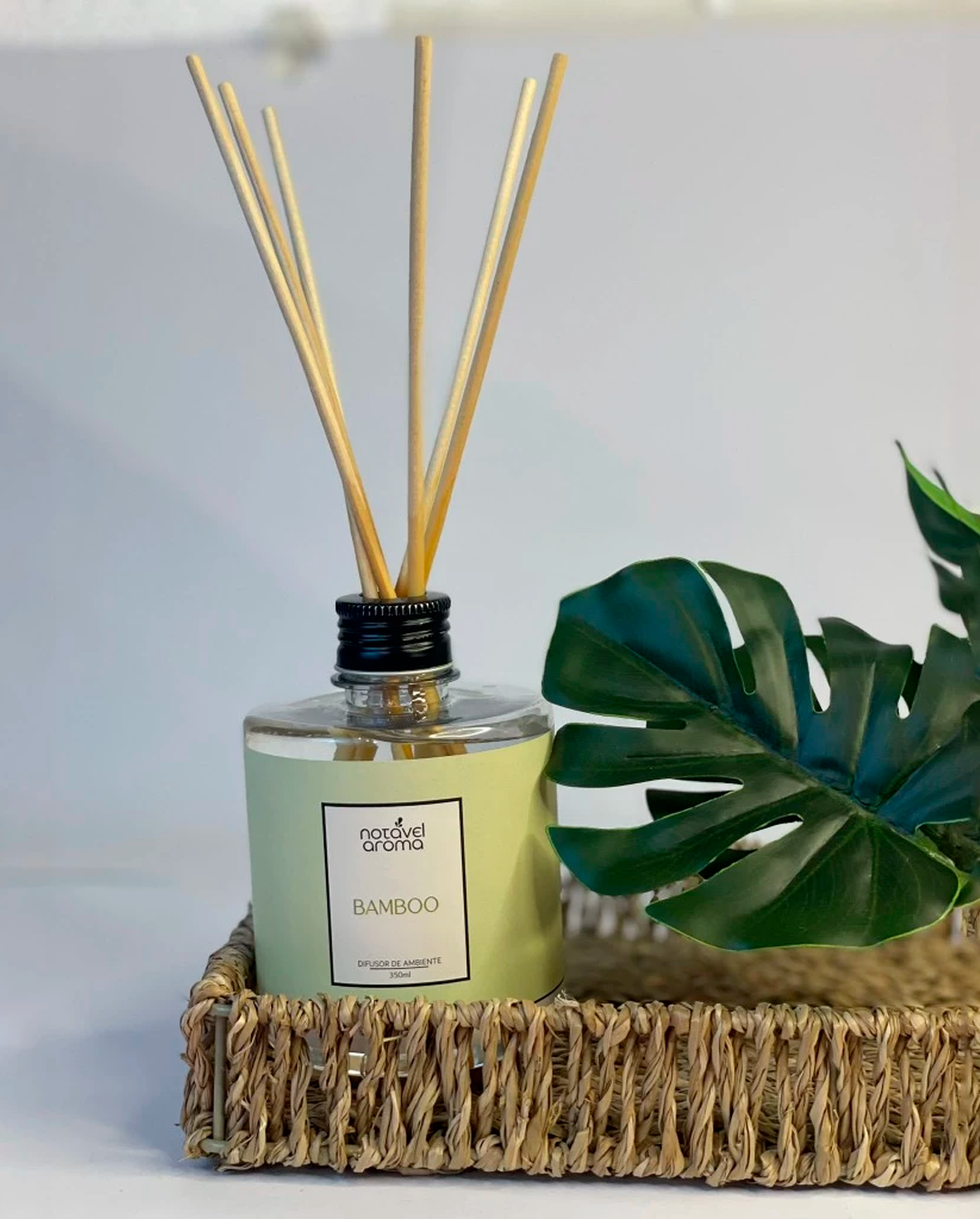 Kit Difusor Varetas Home Spray Bamboo Presente Completo Notável Aroma