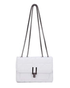Bolsa Transversal Modelo Helô Fashion Ombro Crossbody Alça Corrente