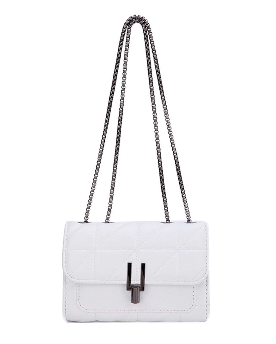 Bolsa Transversal Modelo Helô Fashion Ombro Crossbody Alça Corrente
